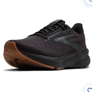 Brooks Black and Brown Athletic Shoes